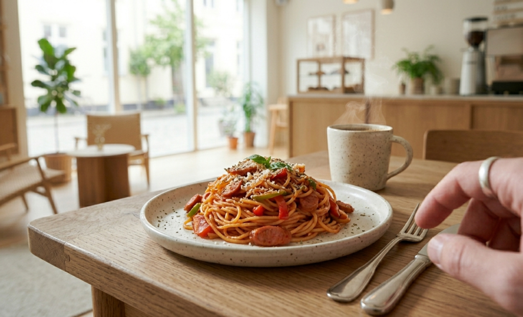 製作例02-04 メニュー04 ナポリタン