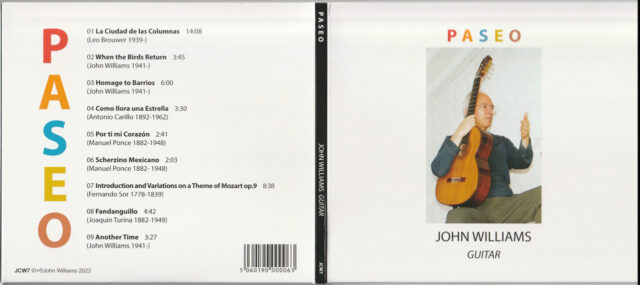 ジョン様のCD「PASEO」